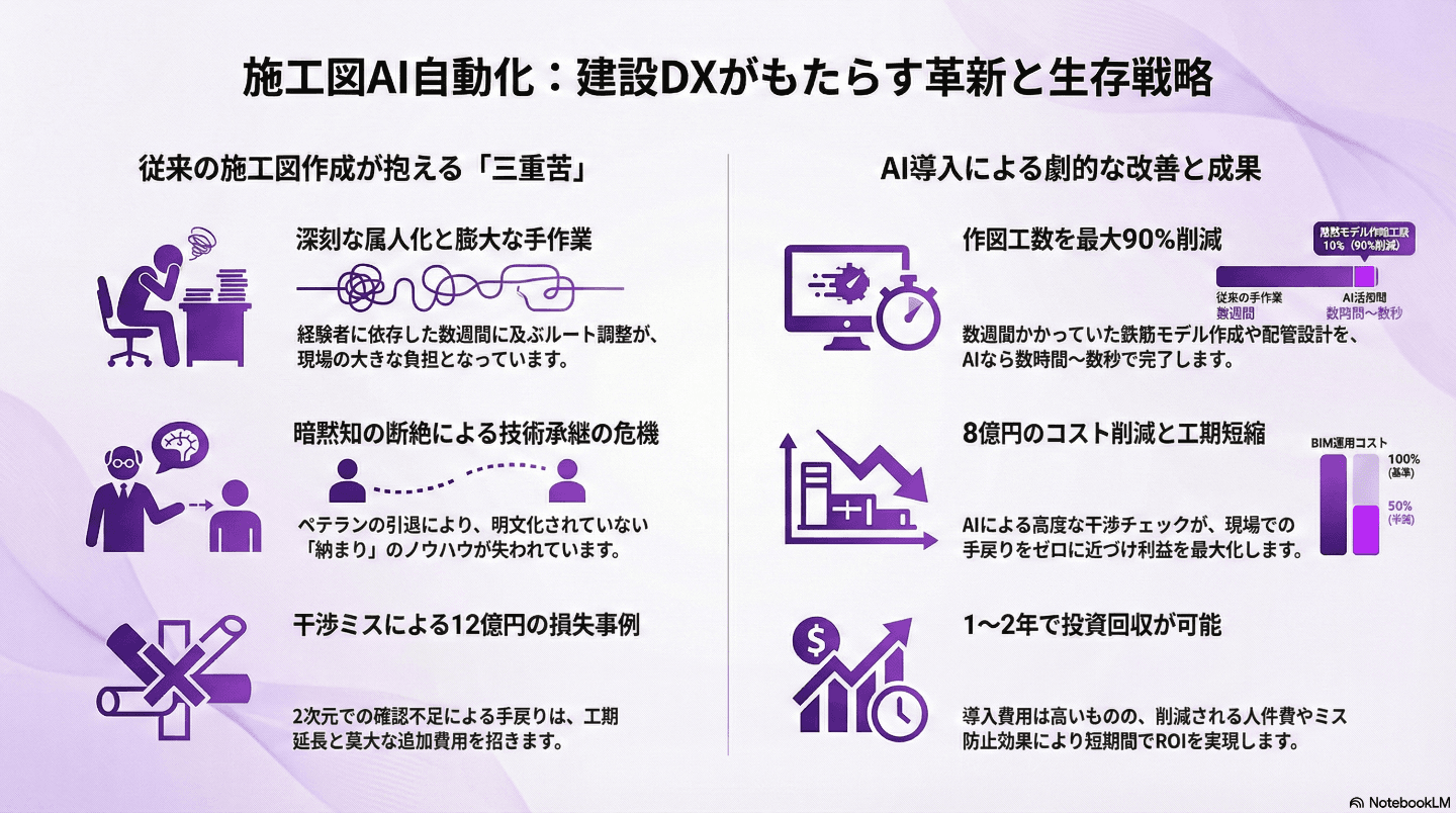 施工図AI活用の手引き|データ整備からツール選定、効果測定まで